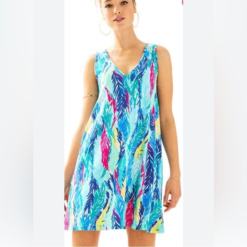 Lilly Pulitzer Blythe Dress Light as a Feather Women Size M